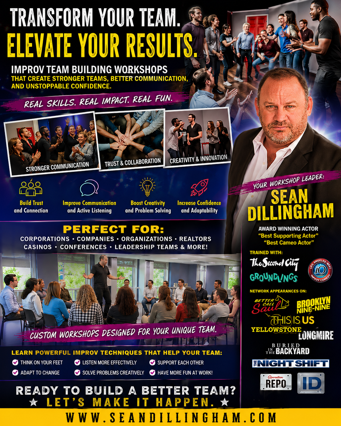 Arizona Improv Team Building Workshops #Arizona #Improv #Team #Building #Workshops #Corporate #Training #TeamBuilding